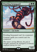 Prowling Serpopard (AKH-180) [Amonkhet] Foil