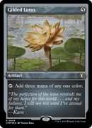 Gilded Lotus (CMM-605) [Commander Masters] Etched Foil