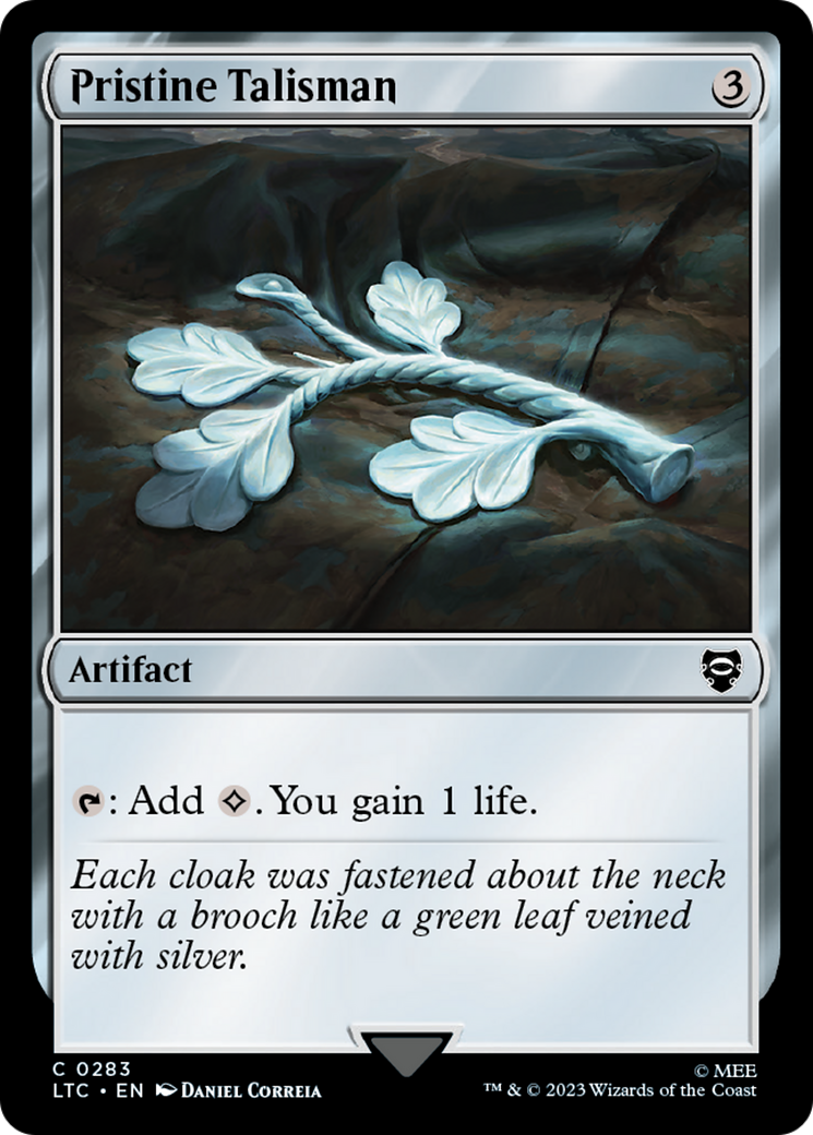 Pristine Talisman (LTC-283) [Tales of Middle-earth Commander]