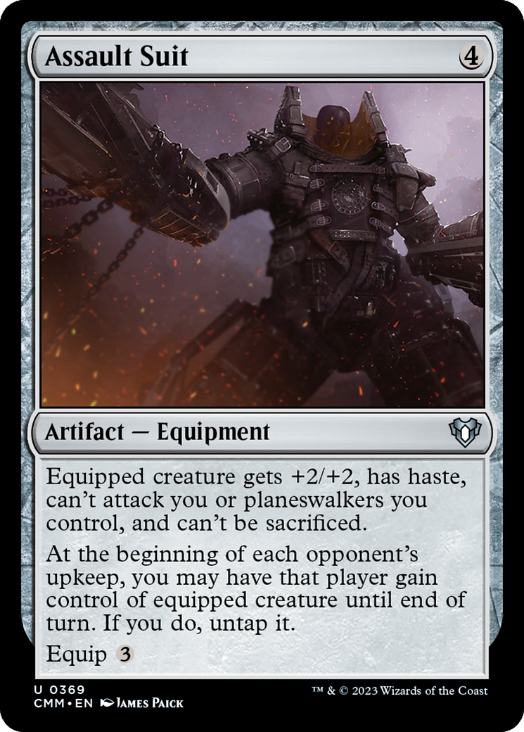 Assault Suit (CMM-369) [Commander Masters]