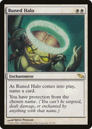 Runed Halo (SHM-021) [Shadowmoor] Foil