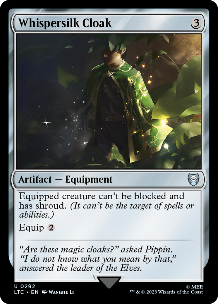 Whispersilk Cloak (LTC-292) [Tales of Middle-earth Commander]