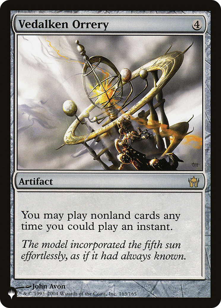 Vedalken Orrery (LIST-5DN-163) [The List]