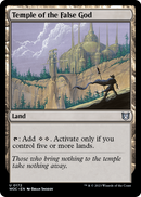 Temple of the False God (WOC-172) [Wilds of Eldraine Commander]