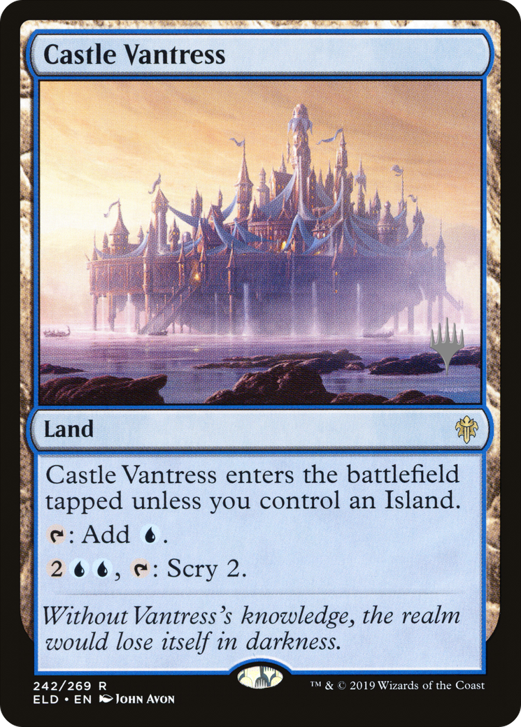 Castle Vantress (PPELD-242P) [Throne of Eldraine Promos] Foil