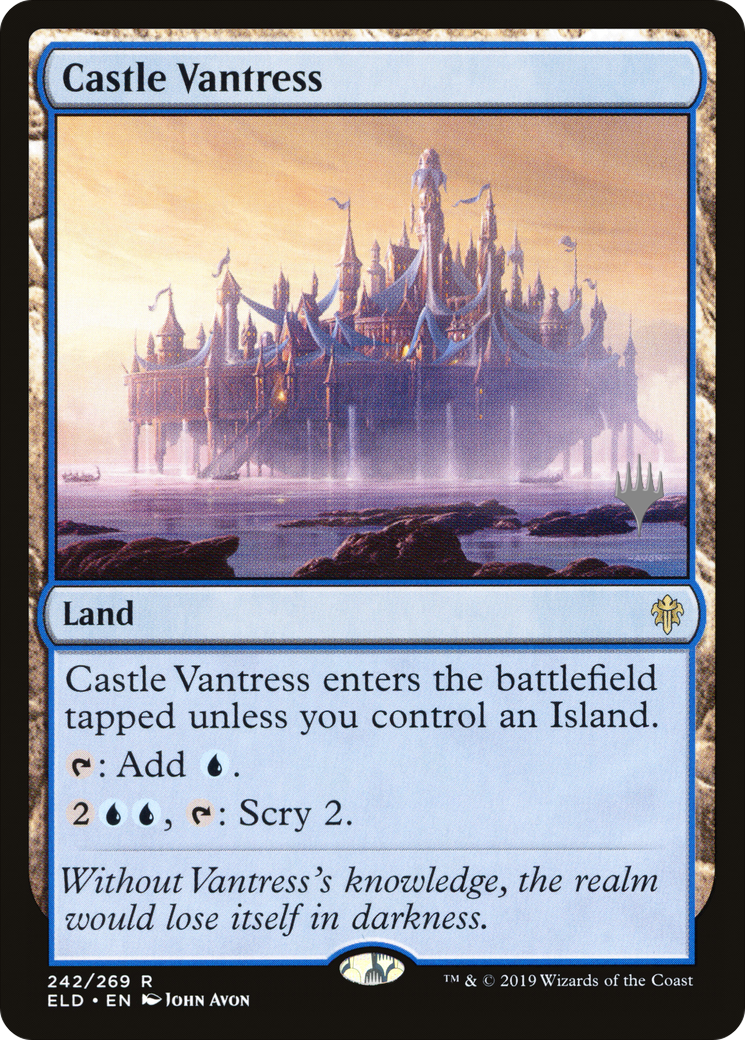 Castle Vantress (PPELD-242P) [Promo Pack: Throne of Eldraine Promos]