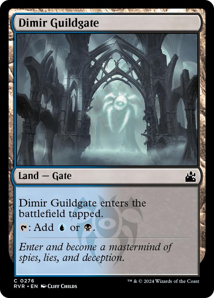 Dimir Guildgate (RVR-276) [Ravnica Remastered]
