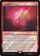 Warstorm Surge (Surge Foil) (40K-209) [Warhammer 40,000 Commander] Foil