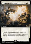 Expel the Interlopers (WOE-324) [Wilds of Eldraine]: (Extended Art)