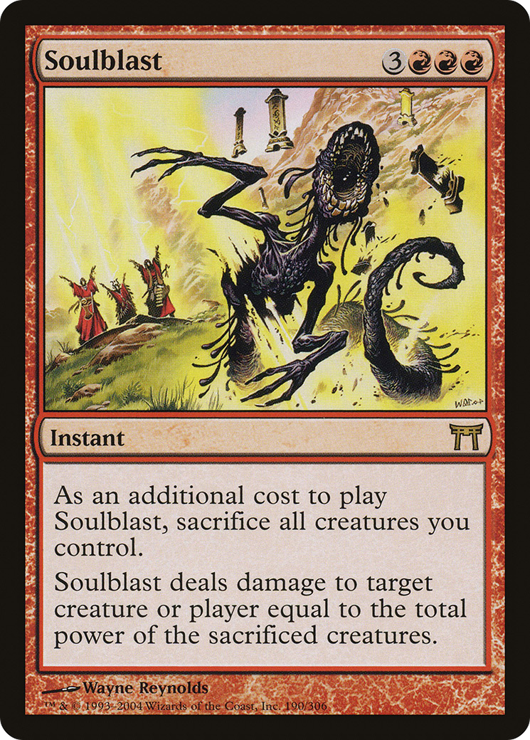 Soulblast (CHK-190) [Champions of Kamigawa] Foil