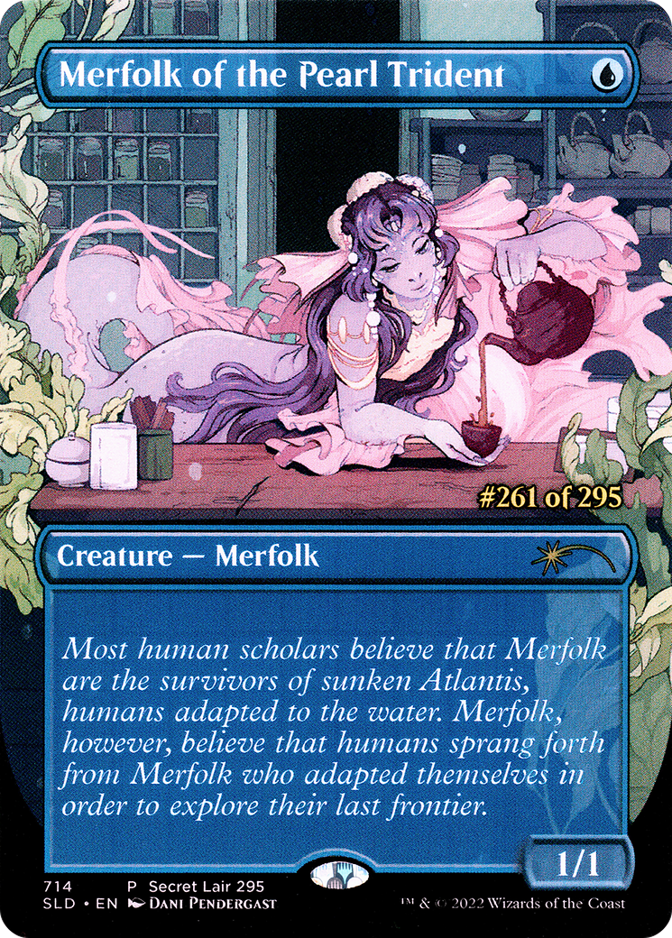 Merfolk of the Pearl Trident (SLD-714) [Secret Lair Drop] (Borderless)