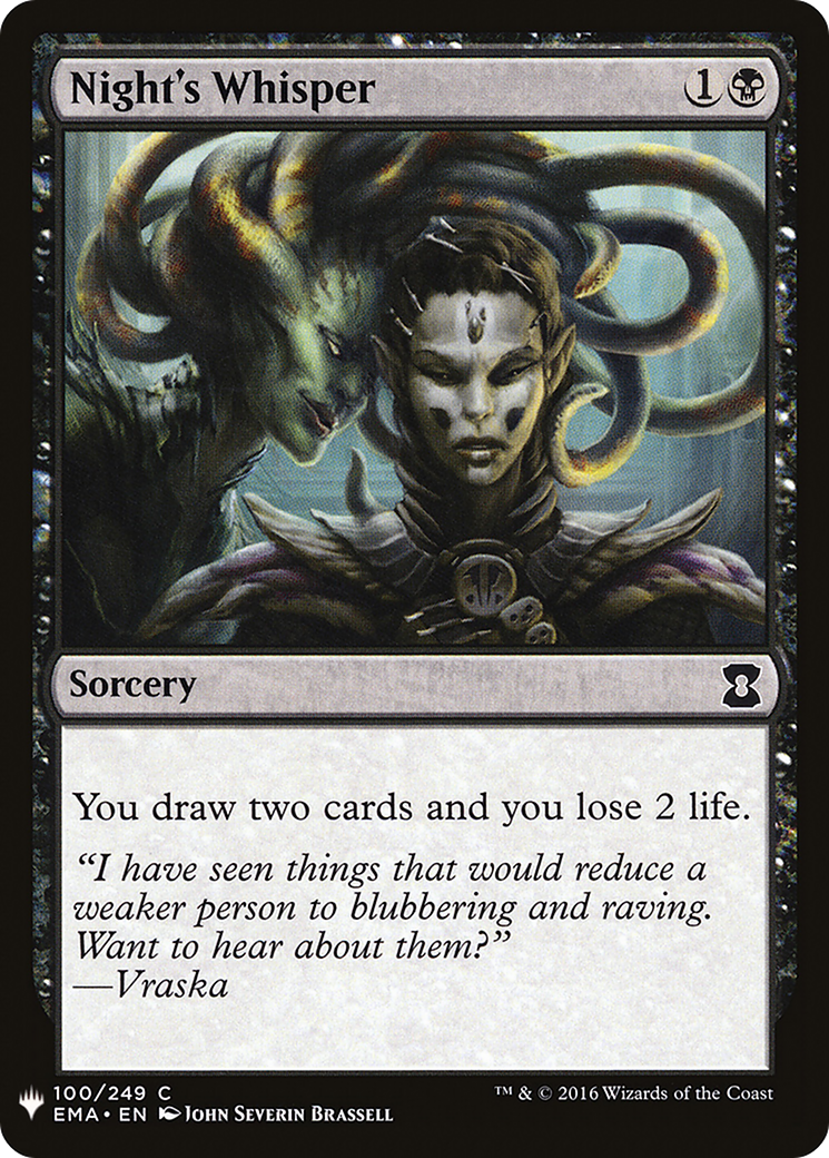Night's Whisper (LIST-EMA-100) [The List]