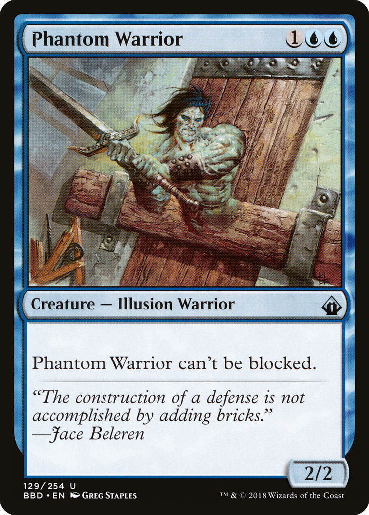 Phantom Warrior (BBD-129) [Battlebond]