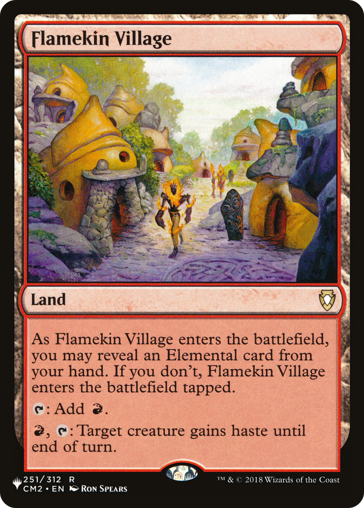 Flamekin Village (CM2) (LIST-CM2-251) [The List]