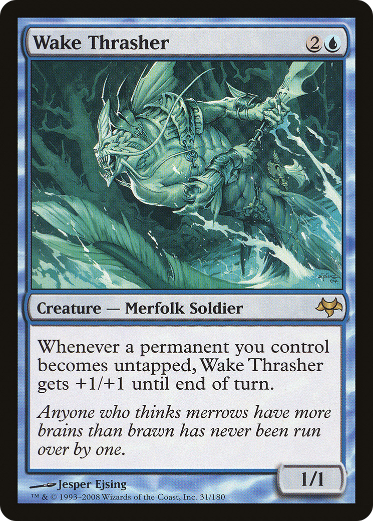 Wake Thrasher (EVE-031) [Eventide] Foil
