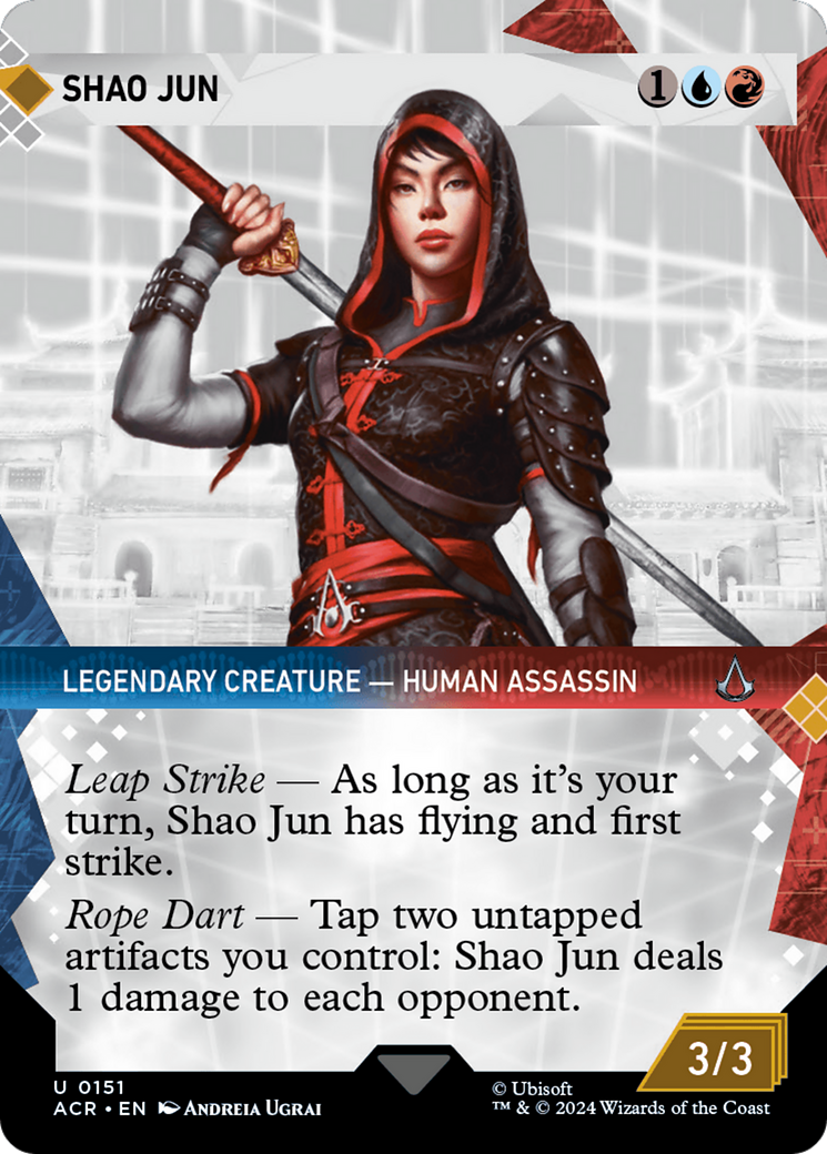 Shao Jun (ACR-151) [Assassin's Creed]: (Showcase) (Borderless) Foil