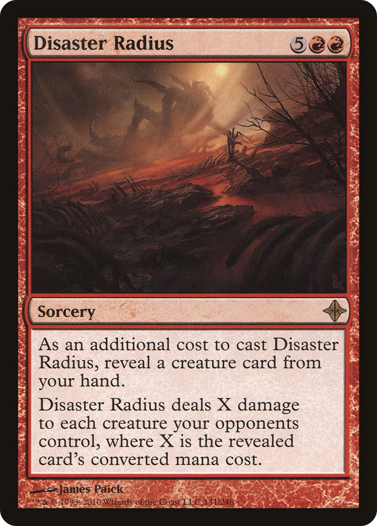 Disaster Radius (ROE-141) [Rise of the Eldrazi]