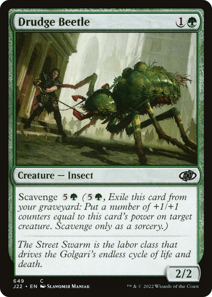 Drudge Beetle (J22-649) [Jumpstart 2022]
