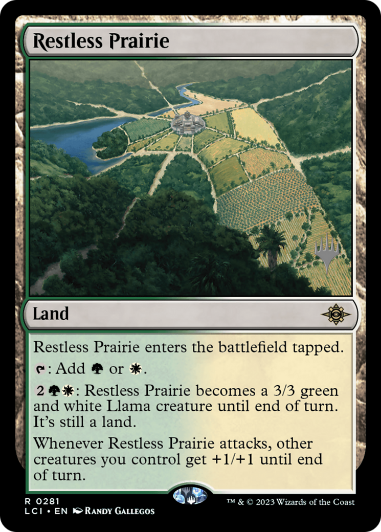 Restless Prairie (PPLCI-281) [Promo Pack: The Lost Caverns of Ixalan Promos]