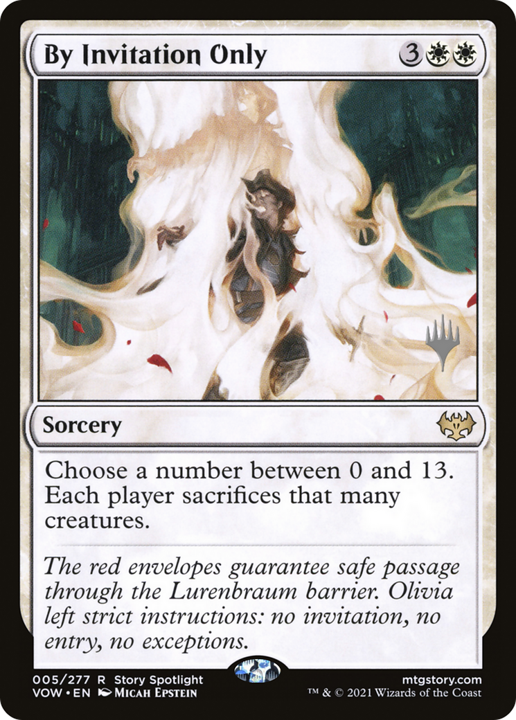 By Invitation Only (PPNEO-005) [Promo Pack: Innistrad: Crimson Vow Promos]