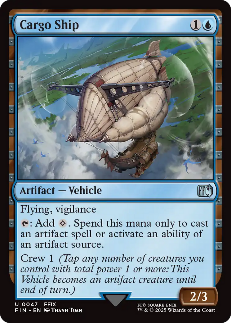 Cargo Ship (FIN-047) [FINAL FANTASY]