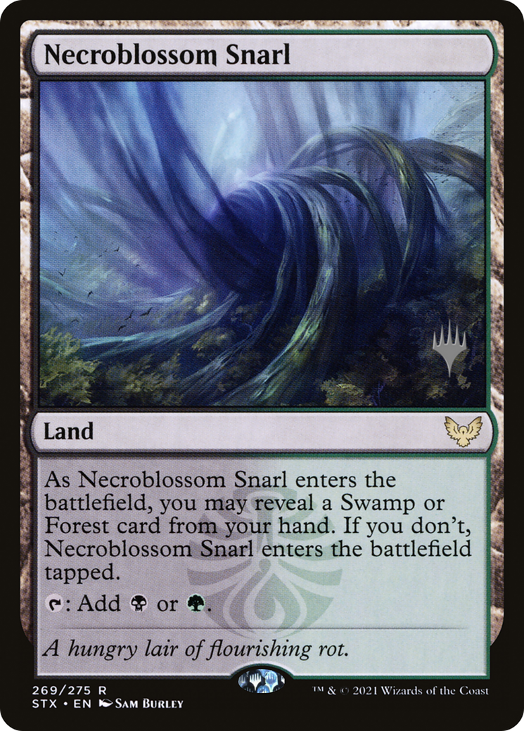 Necroblossom Snarl (PPSTX-269P) [Promo Pack: Strixhaven: School of Mages Promos]