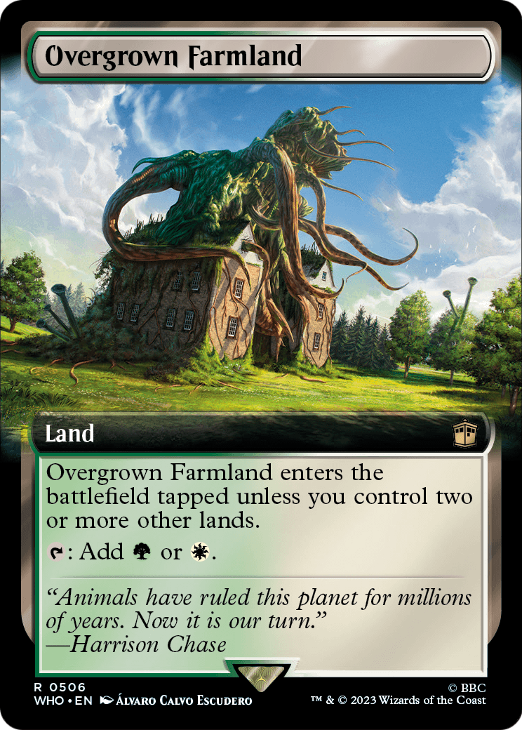 Overgrown Farmland (Extended Art) (WHO-506) [Doctor Who]