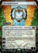 The Aetherspark (DFT-376) [Aetherdrift] (Borderless) Foil