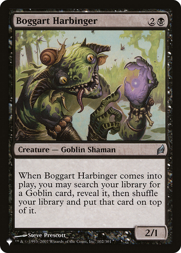 Boggart Harbinger (LIST-LRW-102) [The List]