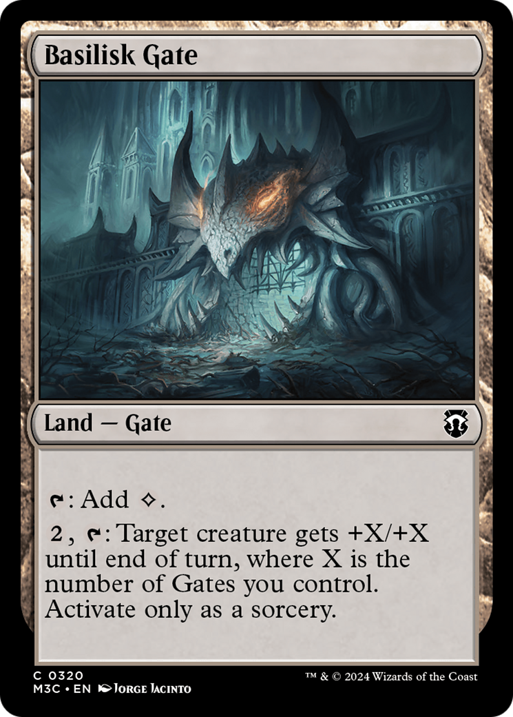 Basilisk Gate (M3C-320) [Modern Horizons 3 Commander] Foil
