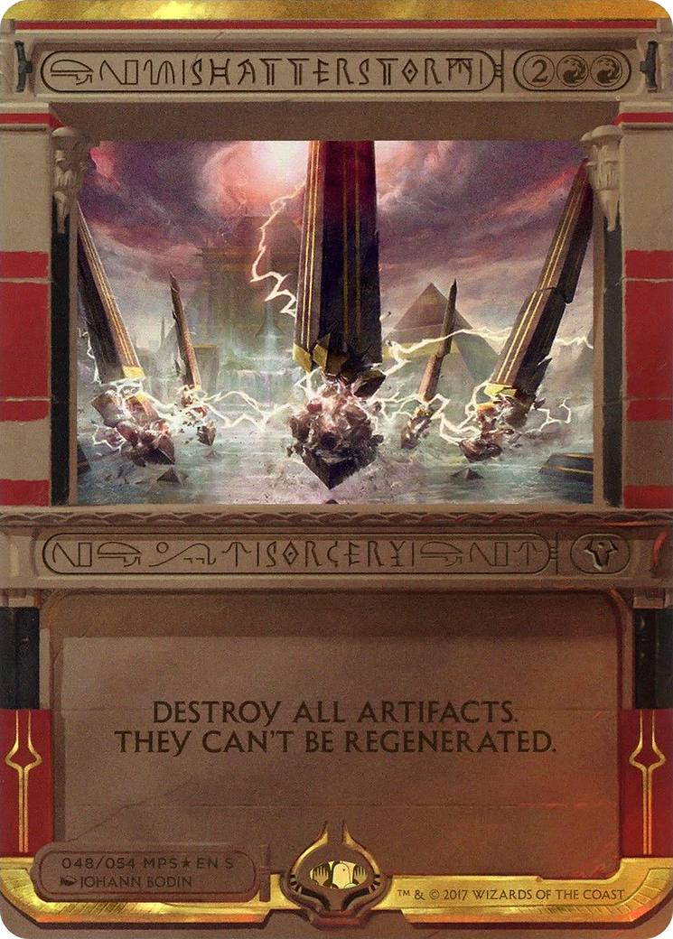 Shatterstorm (MPS2-048) (Borderless) [Amonkhet Invocations] Foil