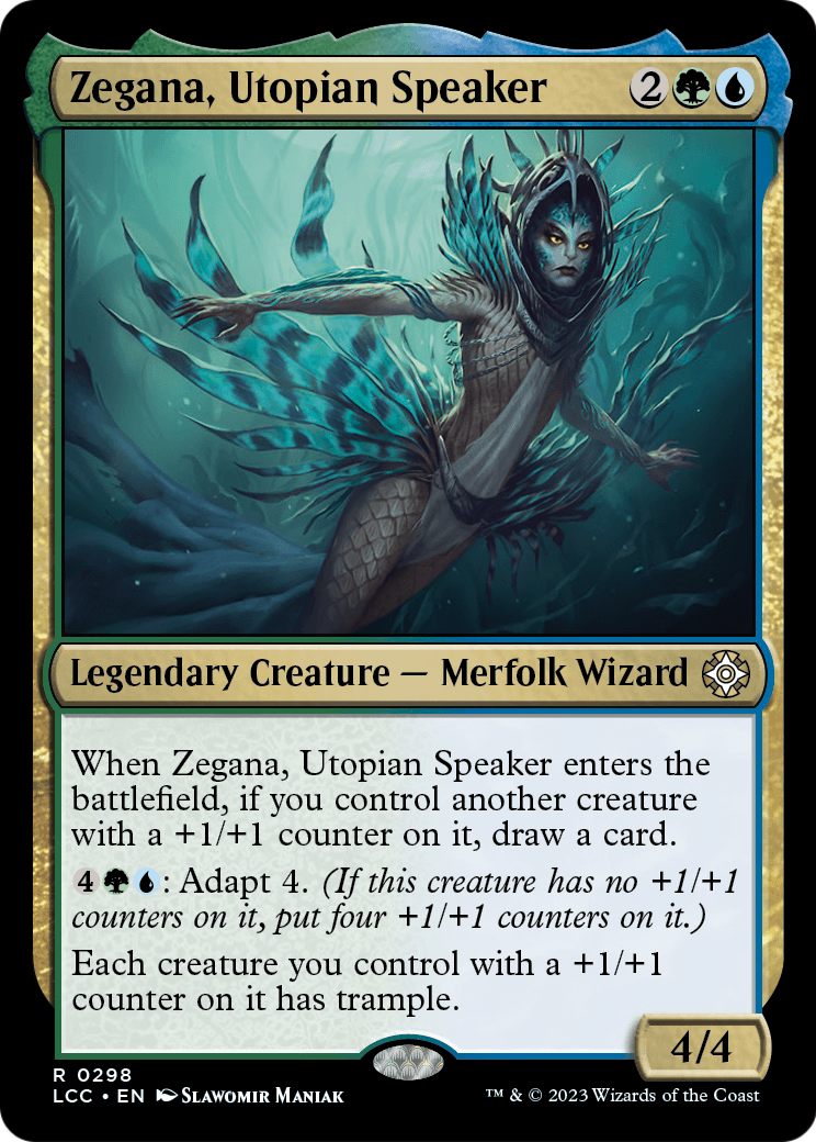 Zegana, Utopian Speaker (LCC-298) [The Lost Caverns of Ixalan Commander]
