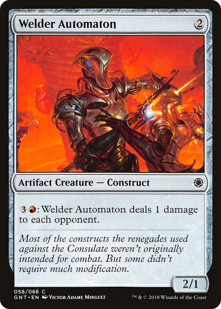 Welder Automaton (GNT-058) [Game Night]