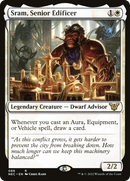 Sram, Senior Edificer (NEC-088) [Neon Dynasty Commander]