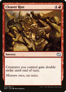 Cleaver Riot (DDT-036) [Duel Decks: Merfolk vs. Goblins]