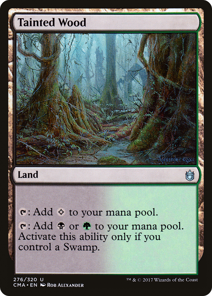 Tainted Wood (CMA-276) [Commander Anthology]