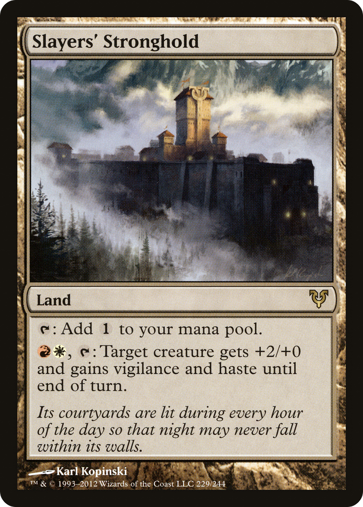 Slayers' Stronghold (AVR-229) [Avacyn Restored]