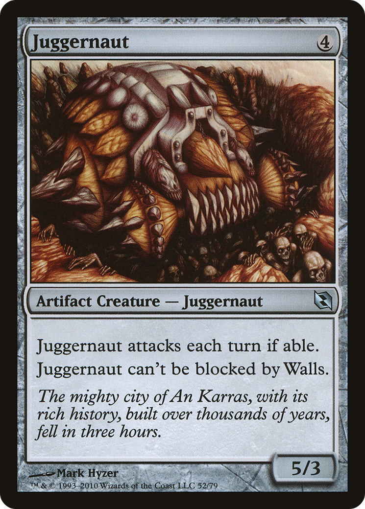 Juggernaut (DDF-052) [Duel Decks: Elspeth vs. Tezzeret]