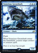 Voracious Greatshark (PRE-70S) [Ikoria: Lair of Behemoths Promos] Foil