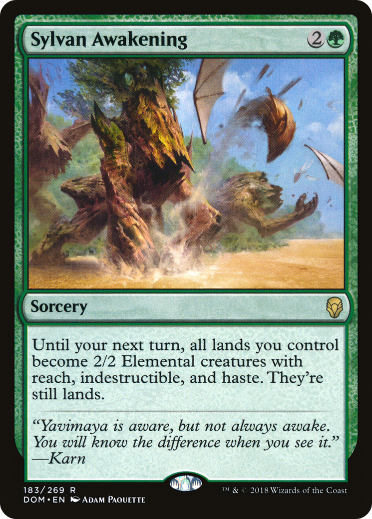 Sylvan Awakening (DOM-183) [Dominaria]