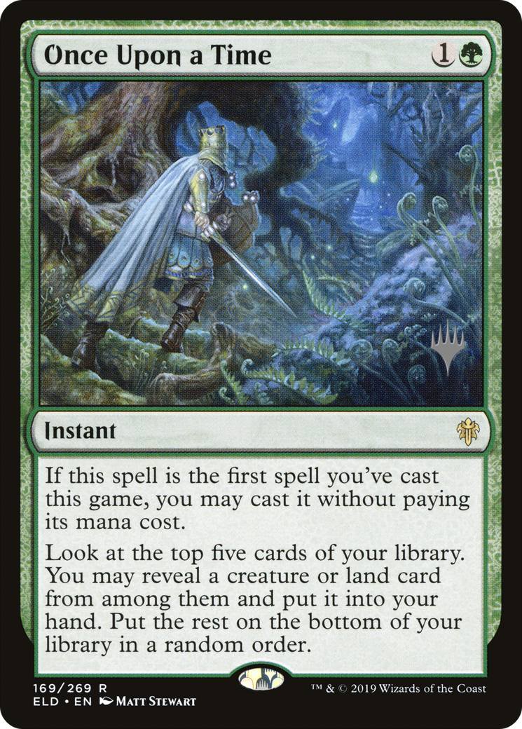 Once Upon a Time (PPELD-169P) [Promo Pack: Throne of Eldraine Promos]