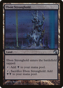 Ebon Stronghold (GRV-025) [Premium Deck Series: Graveborn] Foil