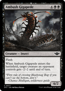 Ambush Gigapede (OTJ-077) [Outlaws of Thunder Junction] Foil