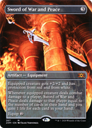 Sword of War and Peace (2XM-367) [Double Masters] (Borderless) Foil