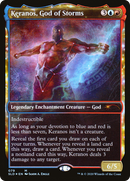 Keranos, God of Storms (SLD-079) (Showcase) [Secret Lair Drop] Foil