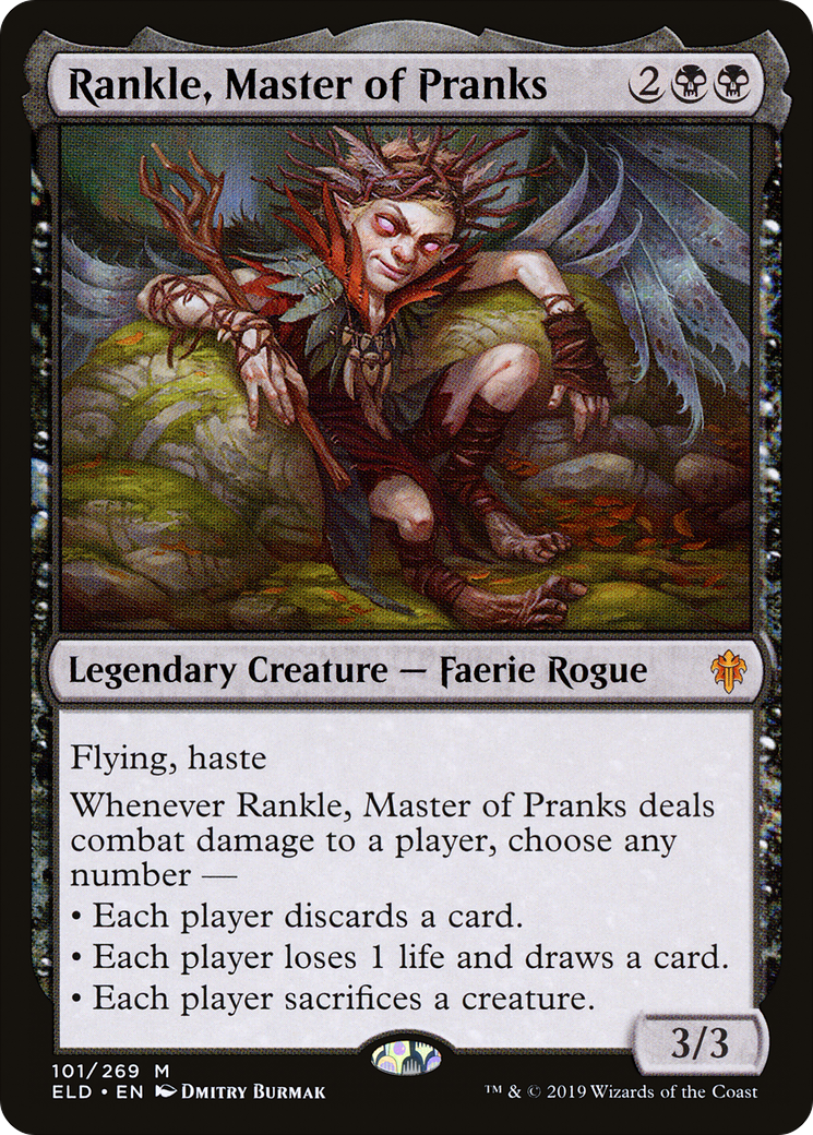 Rankle, Master of Pranks (ELD-101) [Throne of Eldraine]