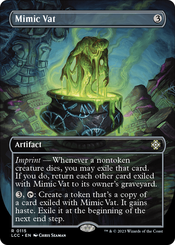 Mimic Vat (LCC-115) [The Lost Caverns of Ixalan Commander] (Borderless)