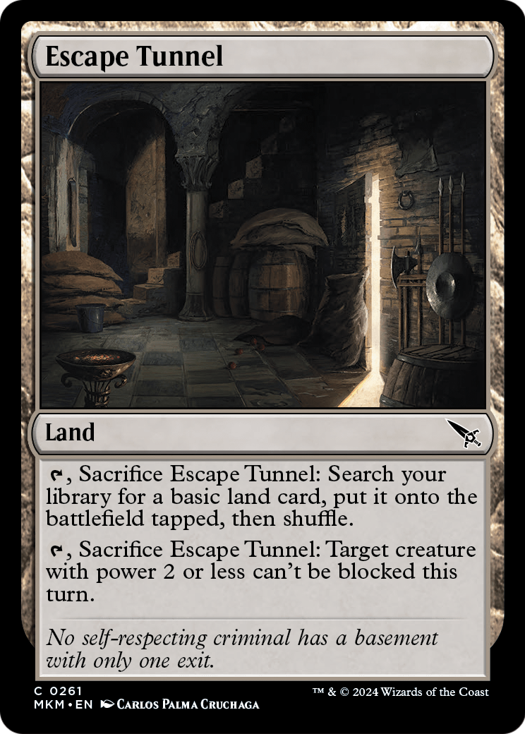 Escape Tunnel (MKM-261) [Murders at Karlov Manor] Foil