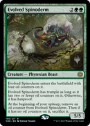 Evolved Spinoderm (PPONE-166P) [Phyrexia: All Will Be One Promos]