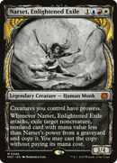 Narset, Enlightened Exile (MAT-088) [March of the Machine: The Aftermath]: (Showcase) Foil